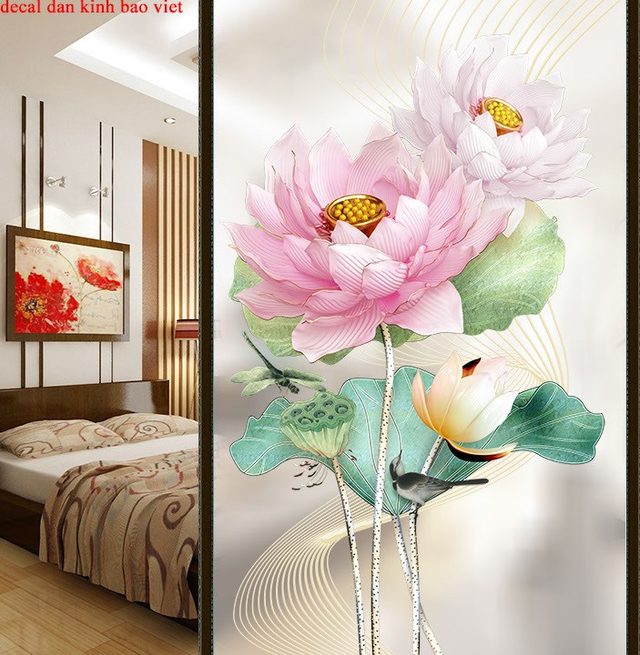 Decal dán kính mờ cao cấp 2 mặt se029