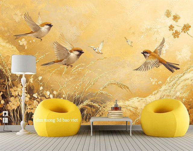 Giấy dán tường 3d n2005-348