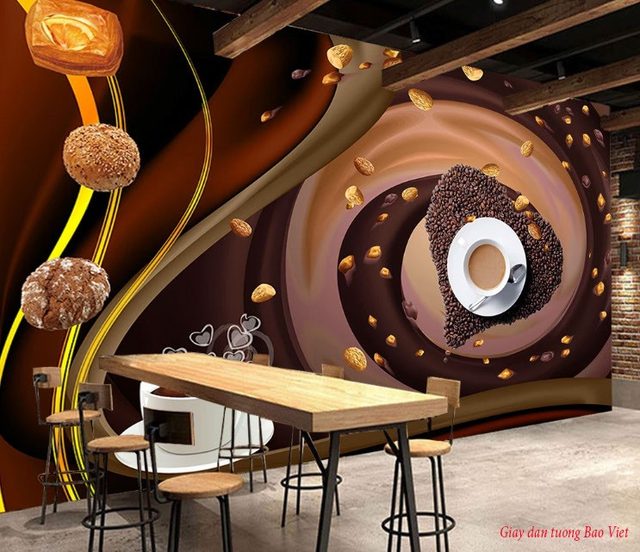 Wallpaper for cafe v315