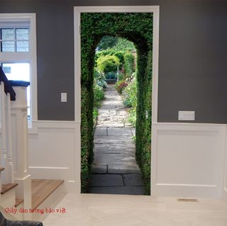 Decal door stickers