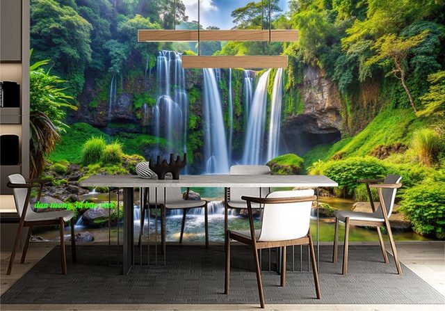 3D waterfall wall mural n2004-326