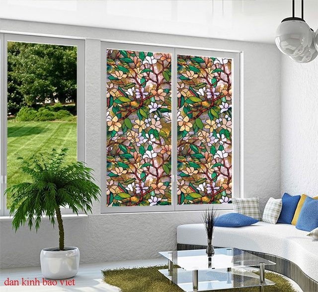 2-sided glass stickers k231