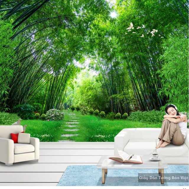 Cập nhật những mẫu giấy dán tường dạng tranh dán tường 3d
