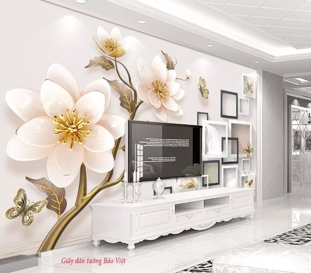 Giấy dán tường phòng ngủ v050