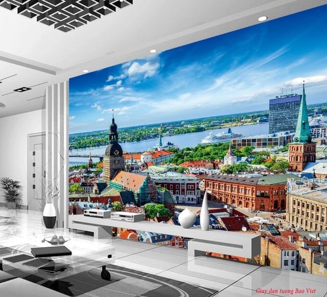 Famous landscape wall paintings v218