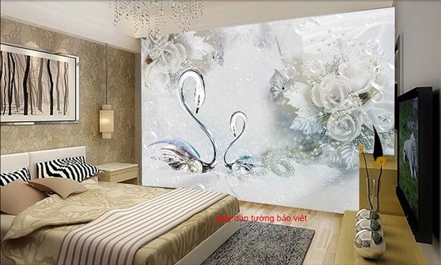 Bedroom wallpaper FL109