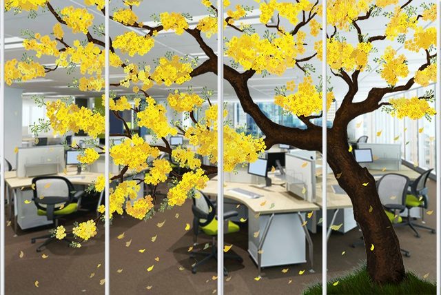 Decal dán kính cao cấp