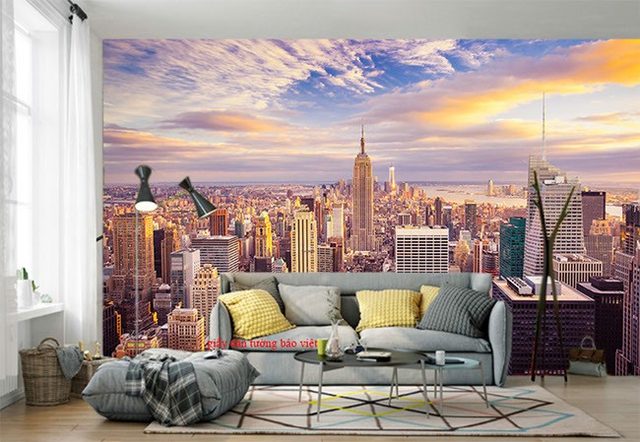Wallpaper living room Fm248
