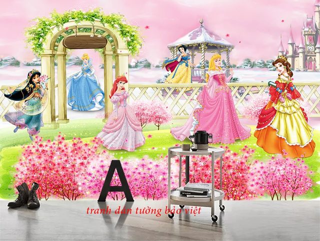 Tranh dán tường trẻ em điểm nhấn cho phòng bé trai phòng bé gái