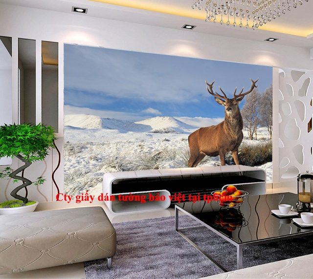 Living room wallpaper