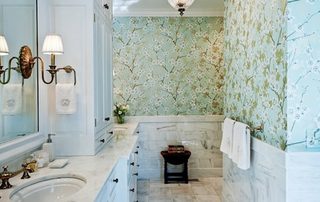 Trang trí căn phòng bằng giấy dán tường