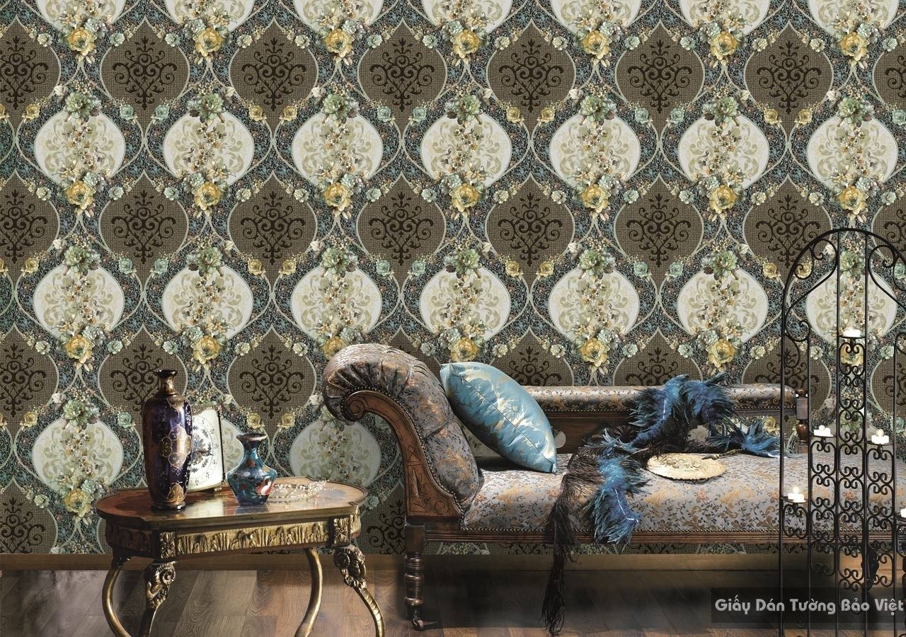 Living Room Wallpaper 82988-4