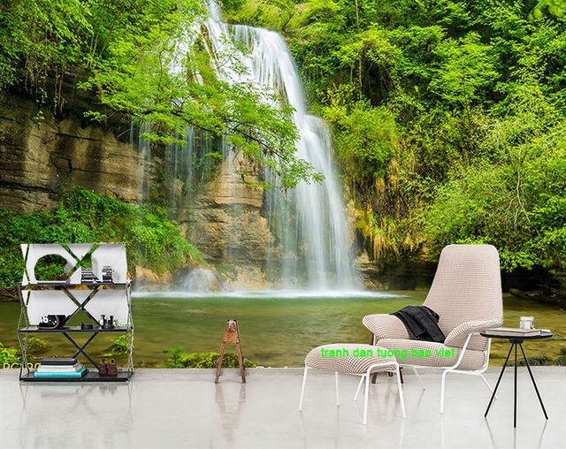Waterfall murals me377