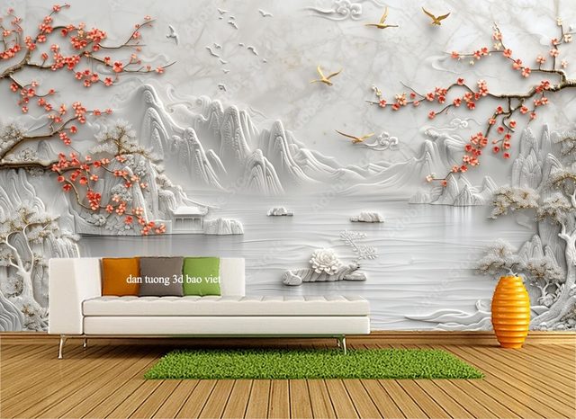 Giấy dán tường 3d n2005-293
