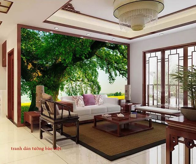 Tranh dán tường phong cảnh thiên nhiên Tr209