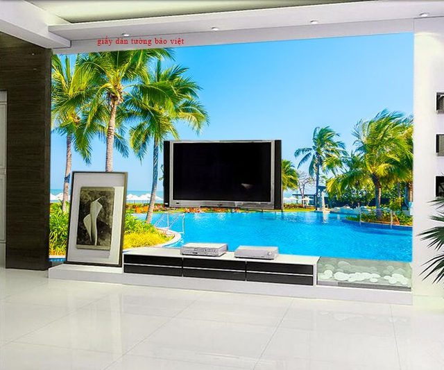 Giấy dán tường cho phòng khách S136