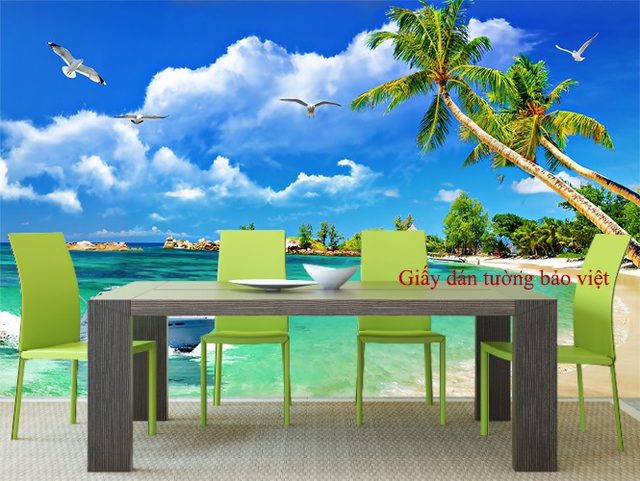Wallpaper 3D landscape sea S103