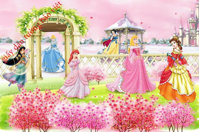 Chọn giấy dán tường trẻ em cho phòng ngủ bé trai và bé gái