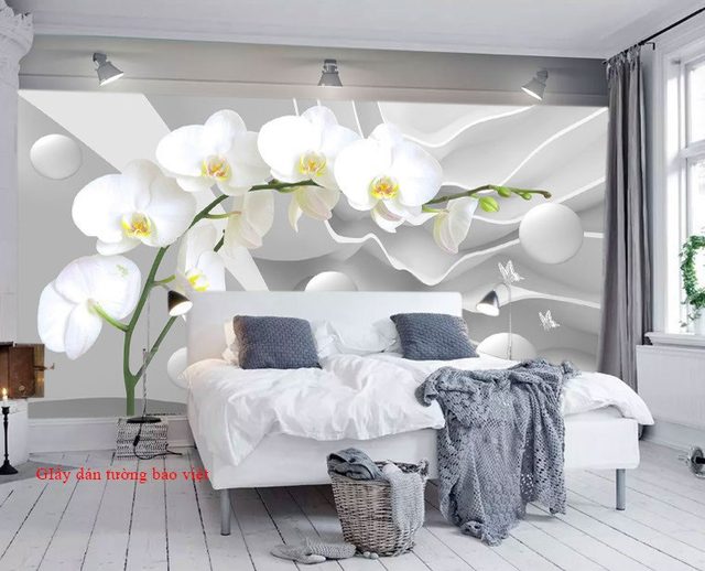 3D wallpaper for bedrooms D010
