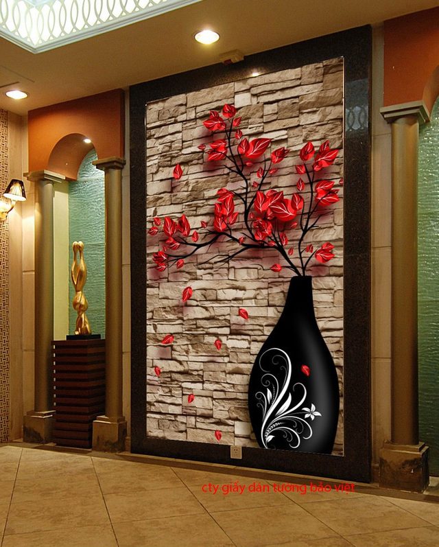 Wallpaper living room k14547663