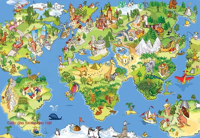 Kid100 children's room wallpaper