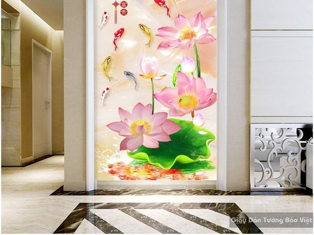 Điểm nhấn 3d đẹp sang trọng cho phòng ngủ của bạn