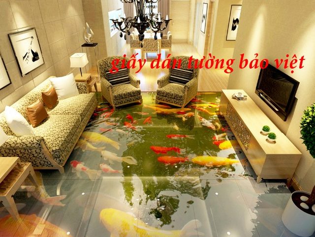 Tranh gạch sàn & Tường 3d