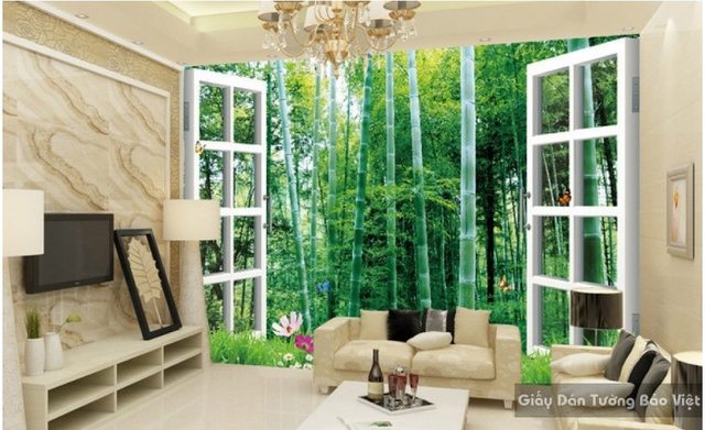 Cập nhật những mẫu giấy dán tường dạng tranh dán tường 3d
