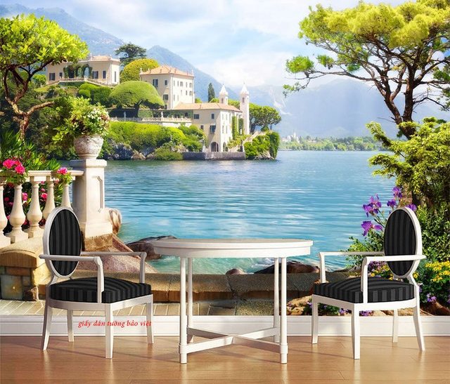 Giấy dán tường điểm nhấn đẹp giá rẻ
