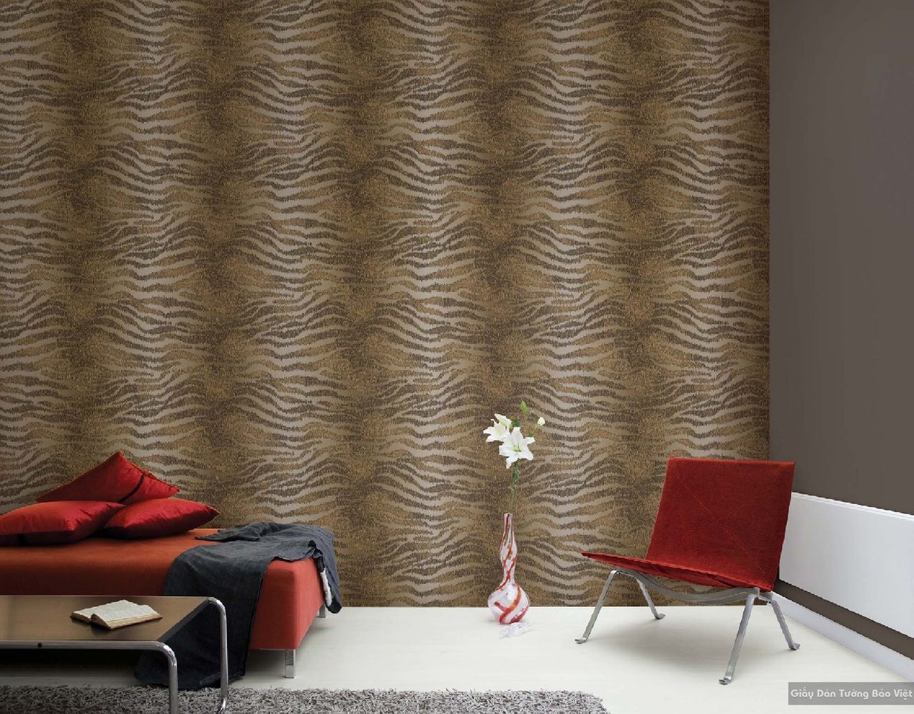 Living Room Wallpaper 84103-4m