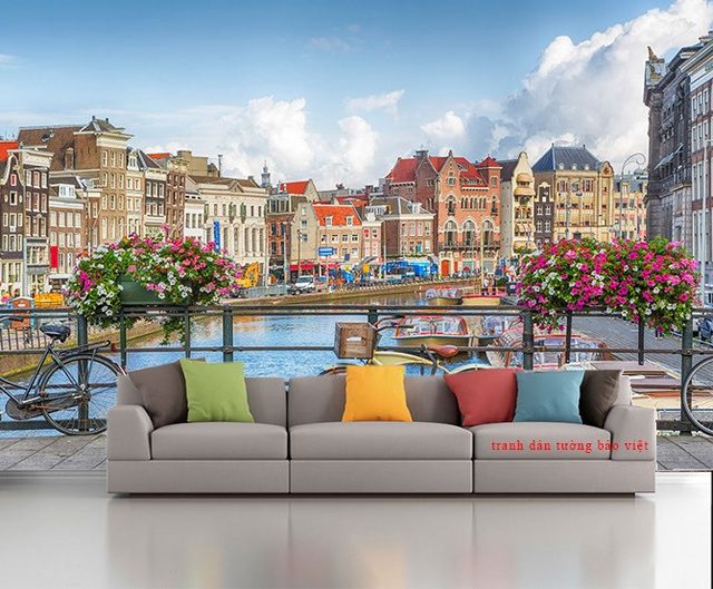 Dutch landscape murals FM227