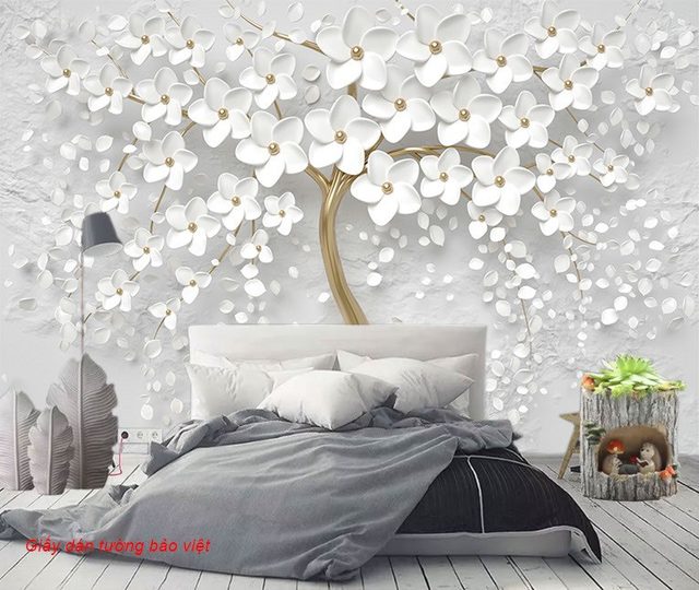 Những mẫu giấy dán tường 3D được ưa chuộng