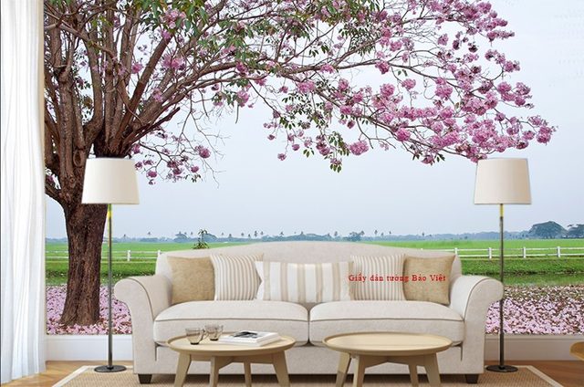 Giấy dán tường phòng ngủ Tr188