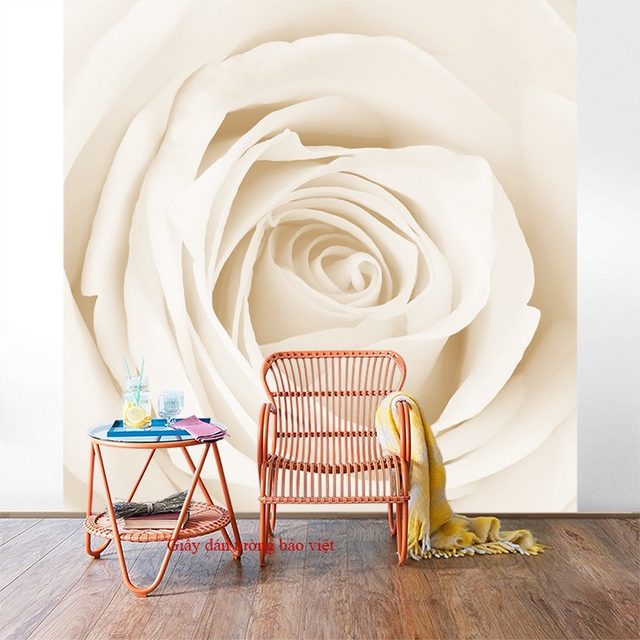 3D flower wallpaper bedroom H137