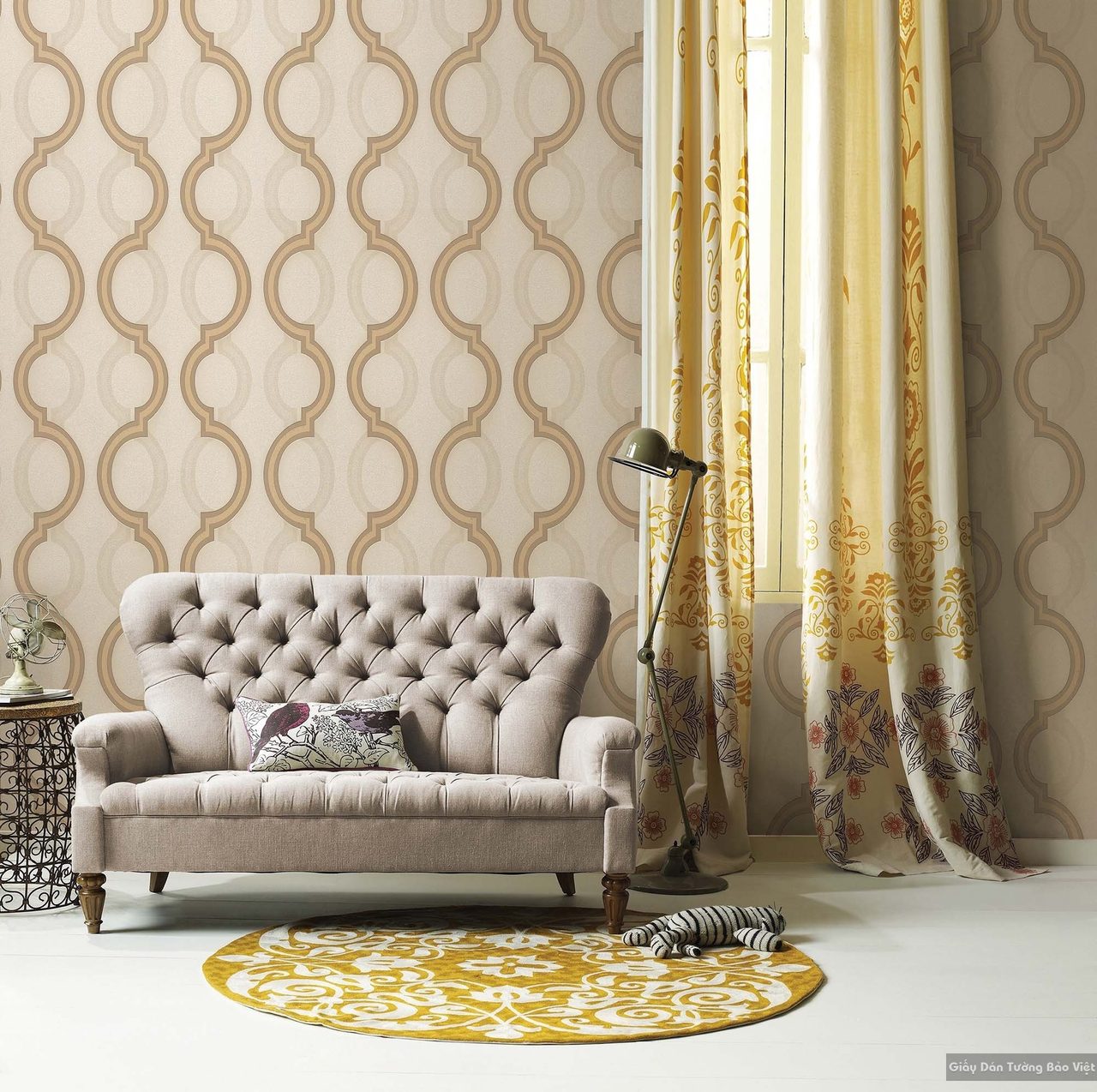 Living Room Wallpaper 84104-4m