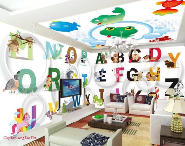 Wallpaper for children's rooms v335