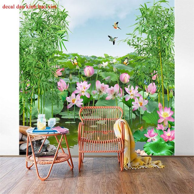 Decal dán kính 3d 2 mặt K251
