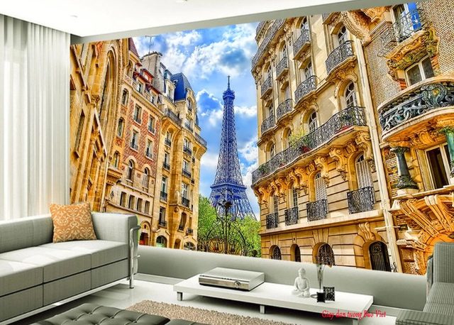 Wallpaper 3d living room v227