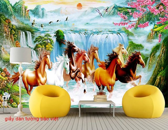 Living room wallpaper, unique, successful Hr023