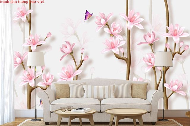 Wallpaper living room h322