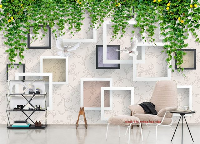 Tranh dán tường 3D-062