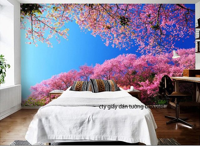 Giấy dán tường Phòng Ngủ H004