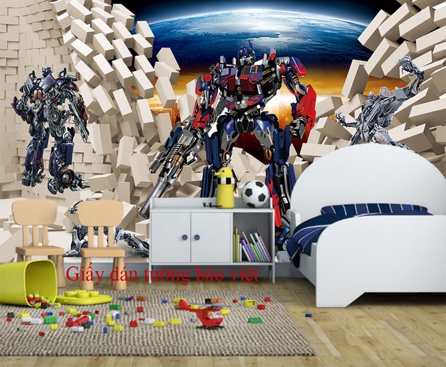 Giấy dán tường 3D cho phòng trẻ em Kid088