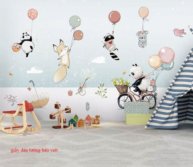 Wall paper for children D014