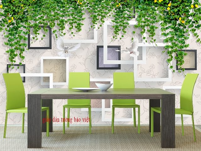3D-063 living room wallpaper