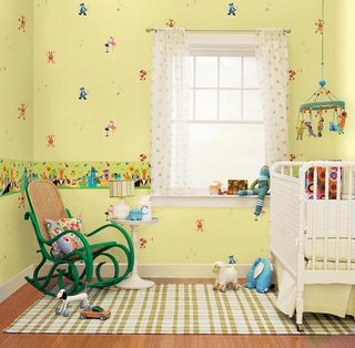 Tại sao nên chọn giấy dán tường cho bé?