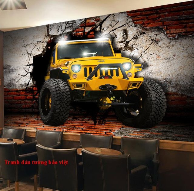Tranh dán tường 3D trang trí K16427622