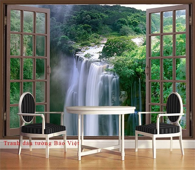 Tranh dán tường cửa sổ W127