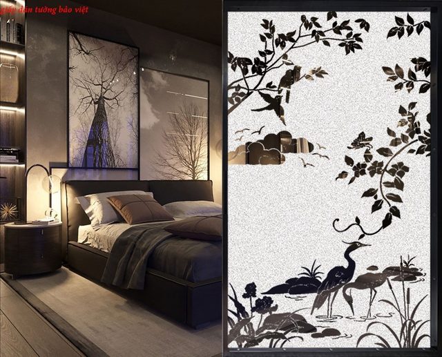 Decal Dán Kính Mờ Nghệ Thuật