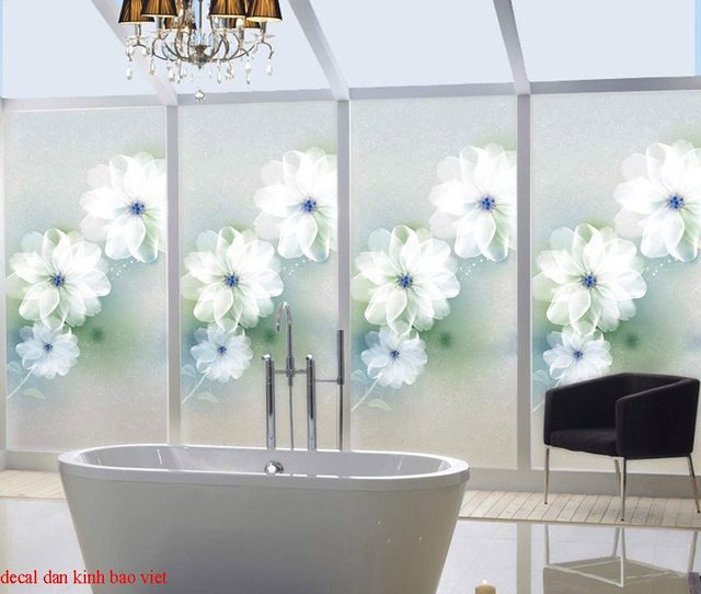 Decal dán kính 2 mặt cao cấp sek001